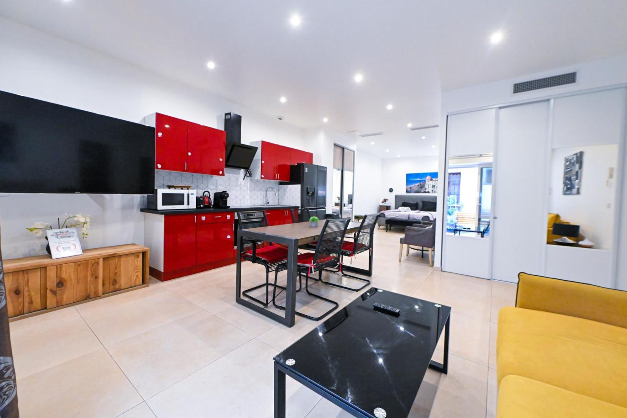 Grand Loft A Deux Pas De La Mer N1 Nice Eksteriør billede